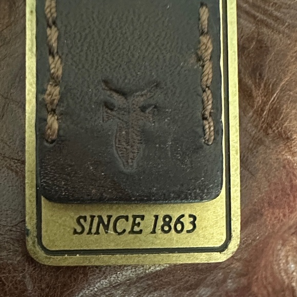 Frye Brown Leather Shoulder Bag - Picture 3 of 12